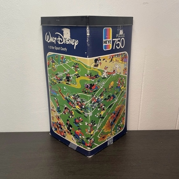 Other - Heye Walt Disney 1:0 For Sport Goofy - 750 Piece Puzzle - 1983